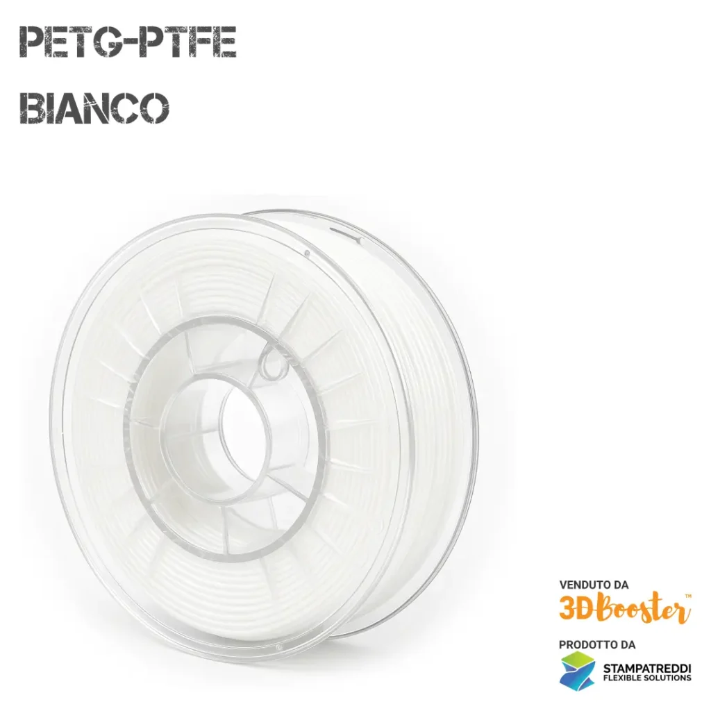 PETG PTFE BIANCO - AUTOLUBRIFICANTE