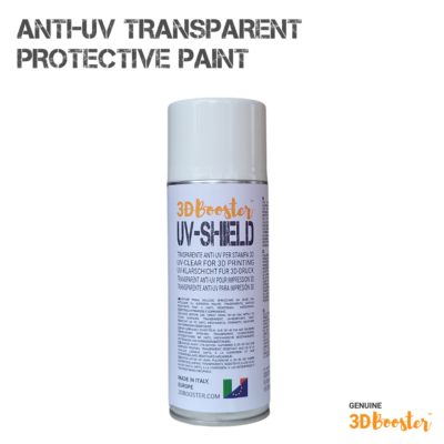 3DBooster UV-Shield – Vernice acrilica trasparente anti-UV