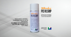Rinnovare adesione-piano PEI texturizzato stampa3d