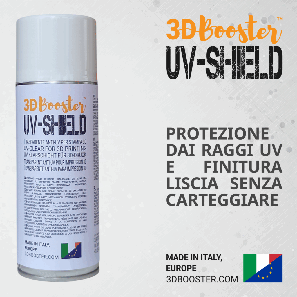 3DBooster UV-SHIELD copertina
